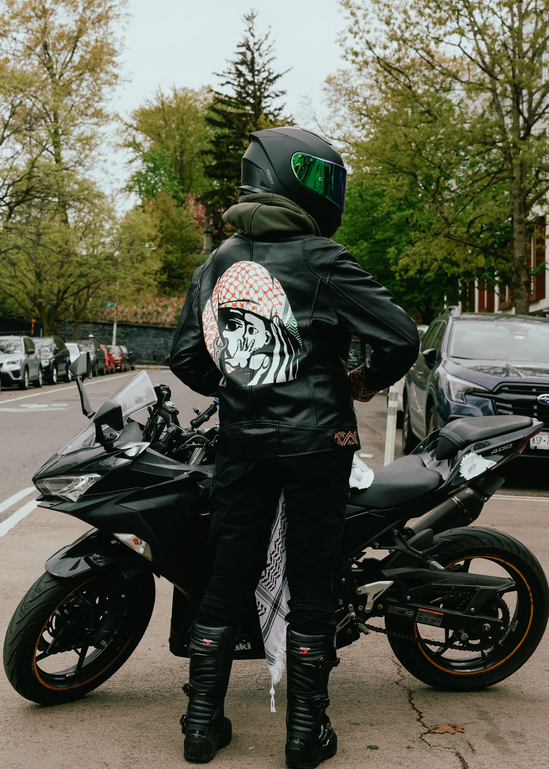 The Land - Custom Vintage Leather Jacket
