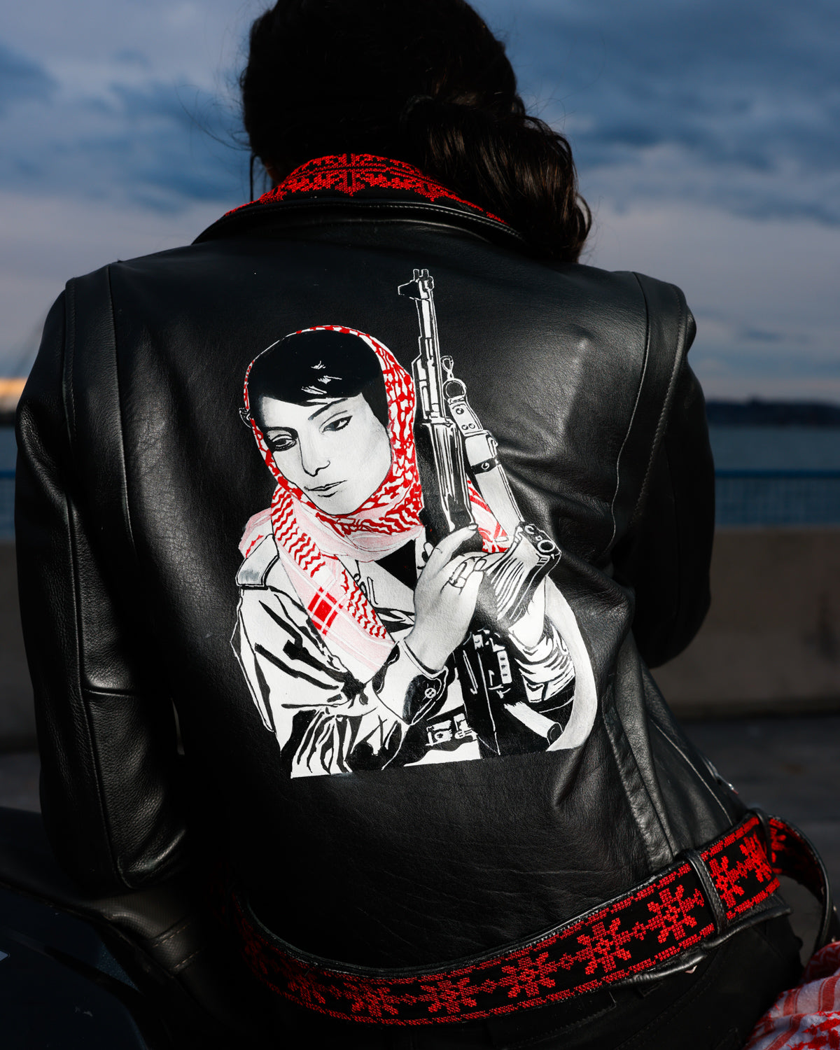 Customized Leather Jacket - Leila