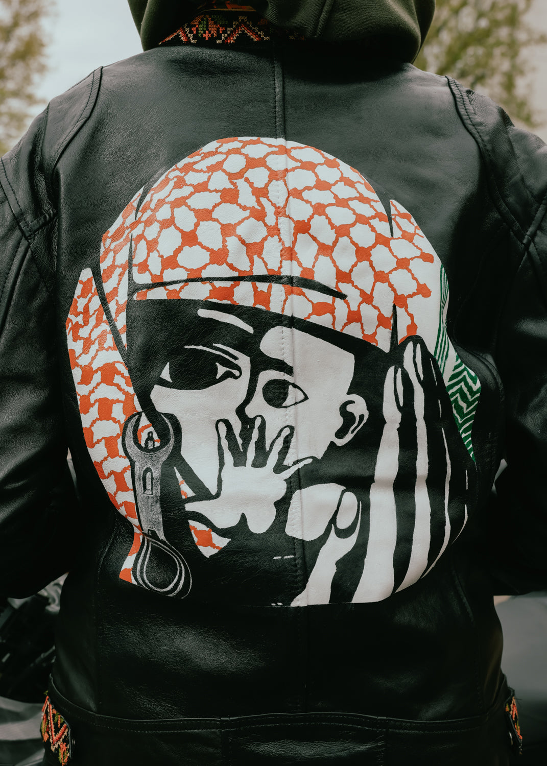 The Land - Custom Vintage Leather Jacket