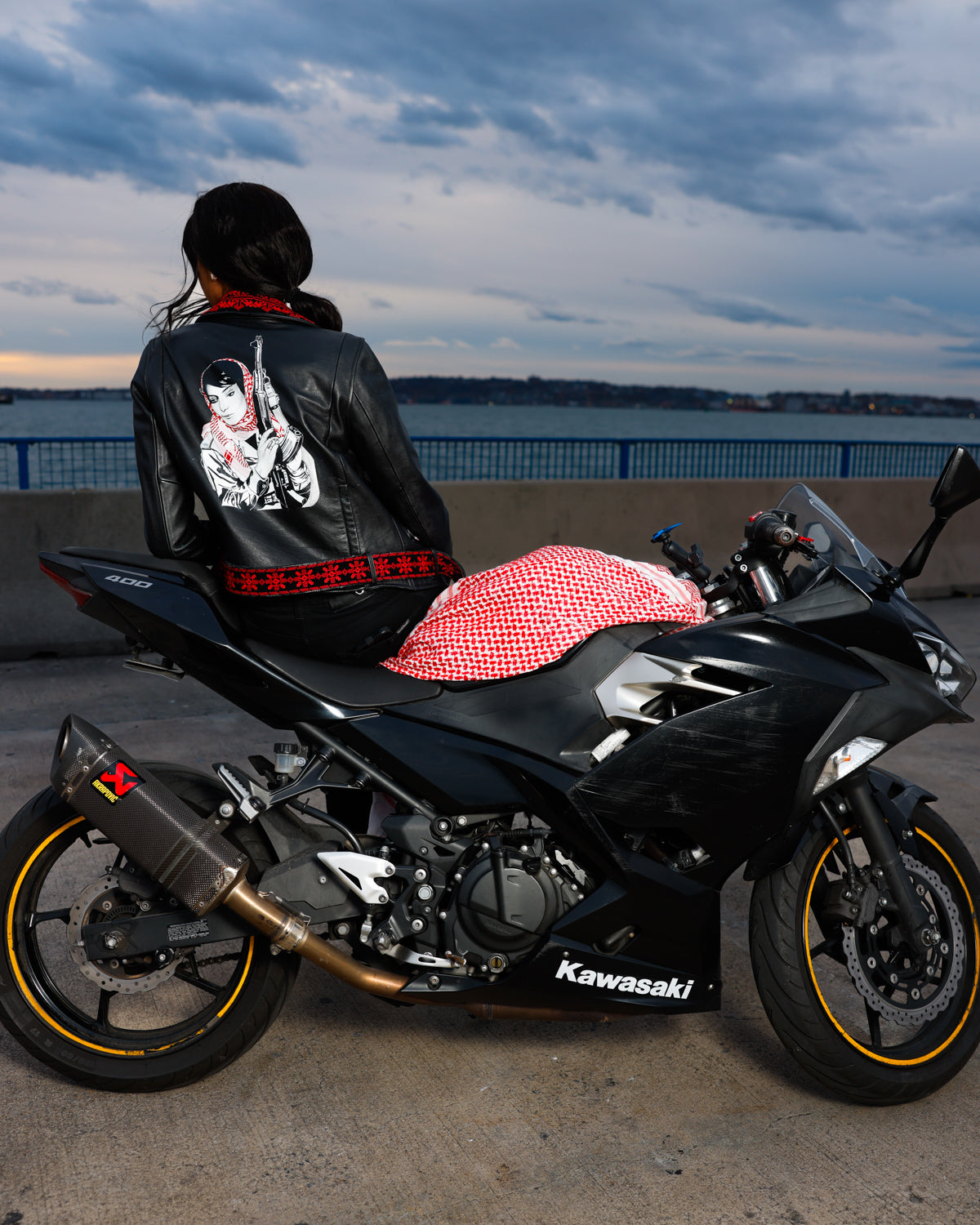 Customized Leather Jacket - Leila