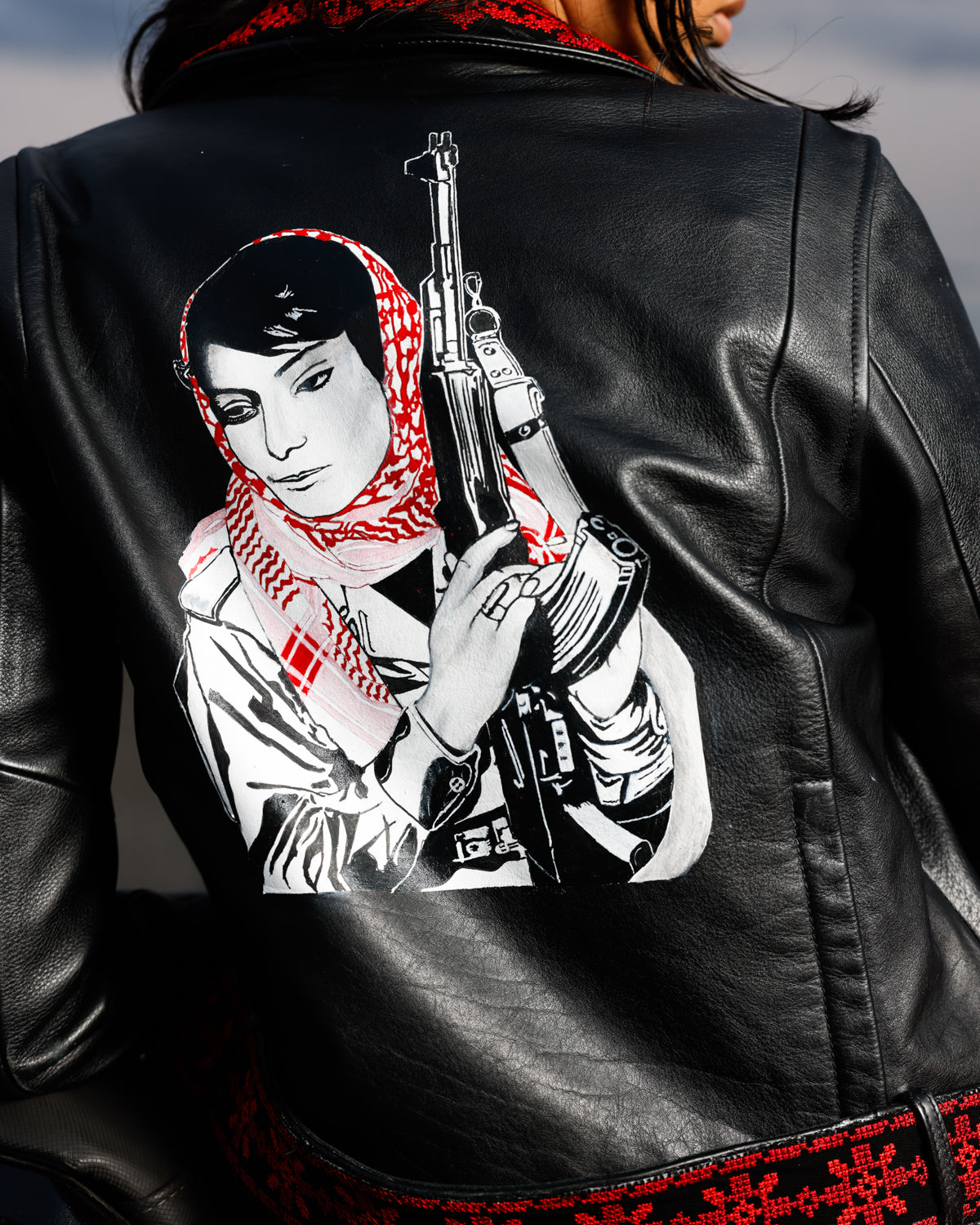 Customized Leather Jacket - Leila
