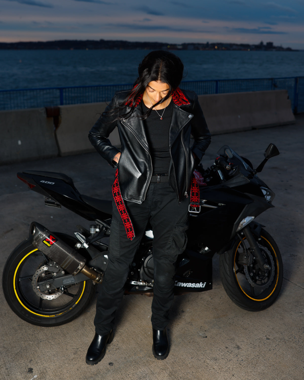 Customized Leather Jacket - Leila