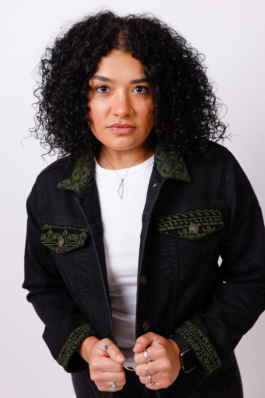 Olive Green Cropped
