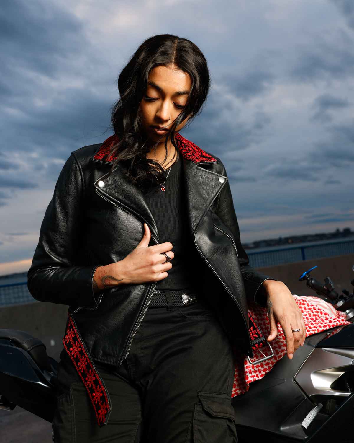 Customized Leather Jacket - Leila